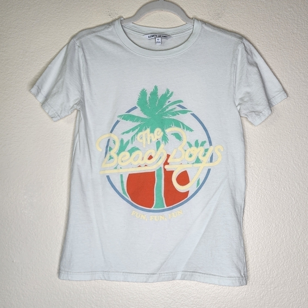Elizabeth And James Beach Boys Fun Fun Fun Tee Xs